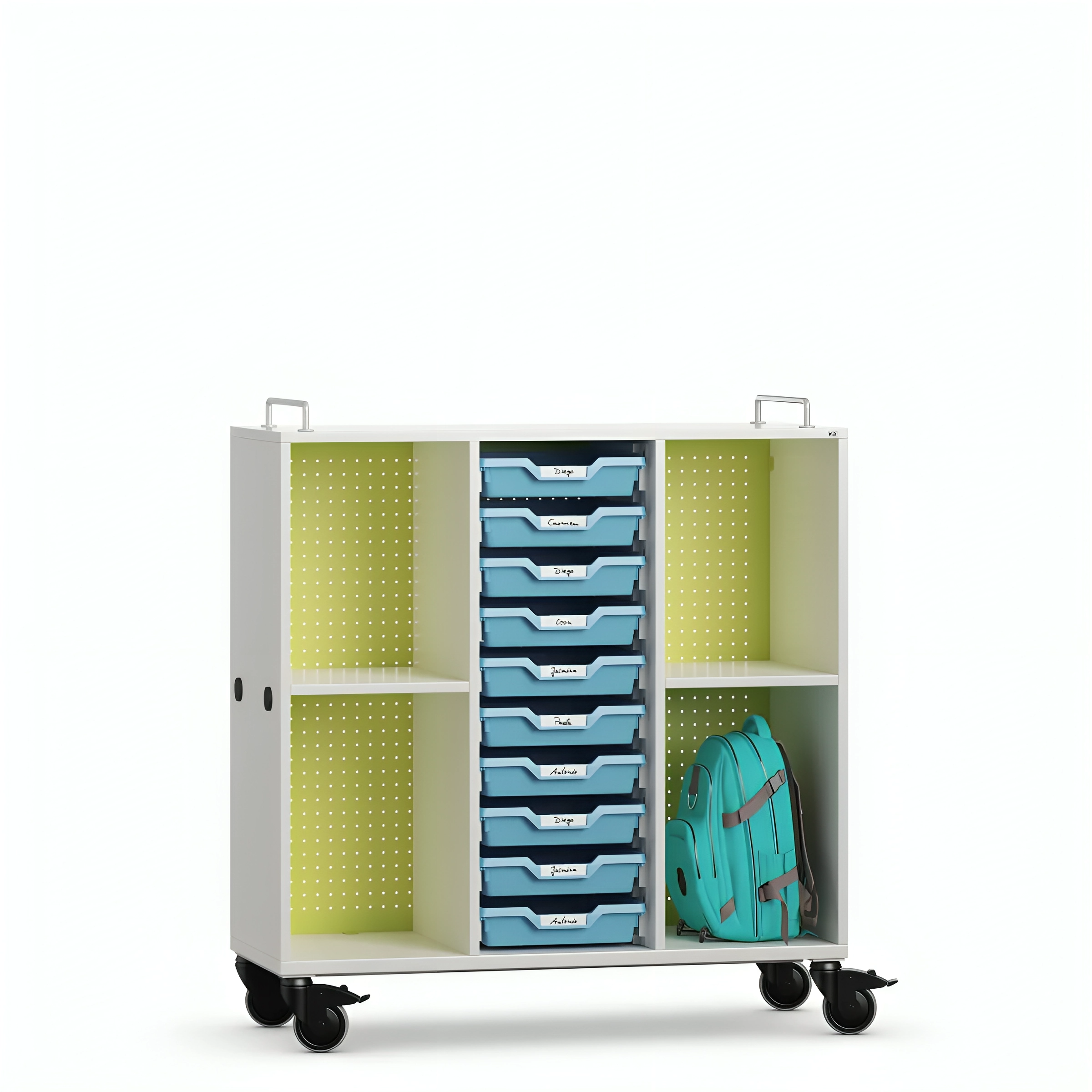 Armoire scolaire mobile polyvalente | éduPaysage