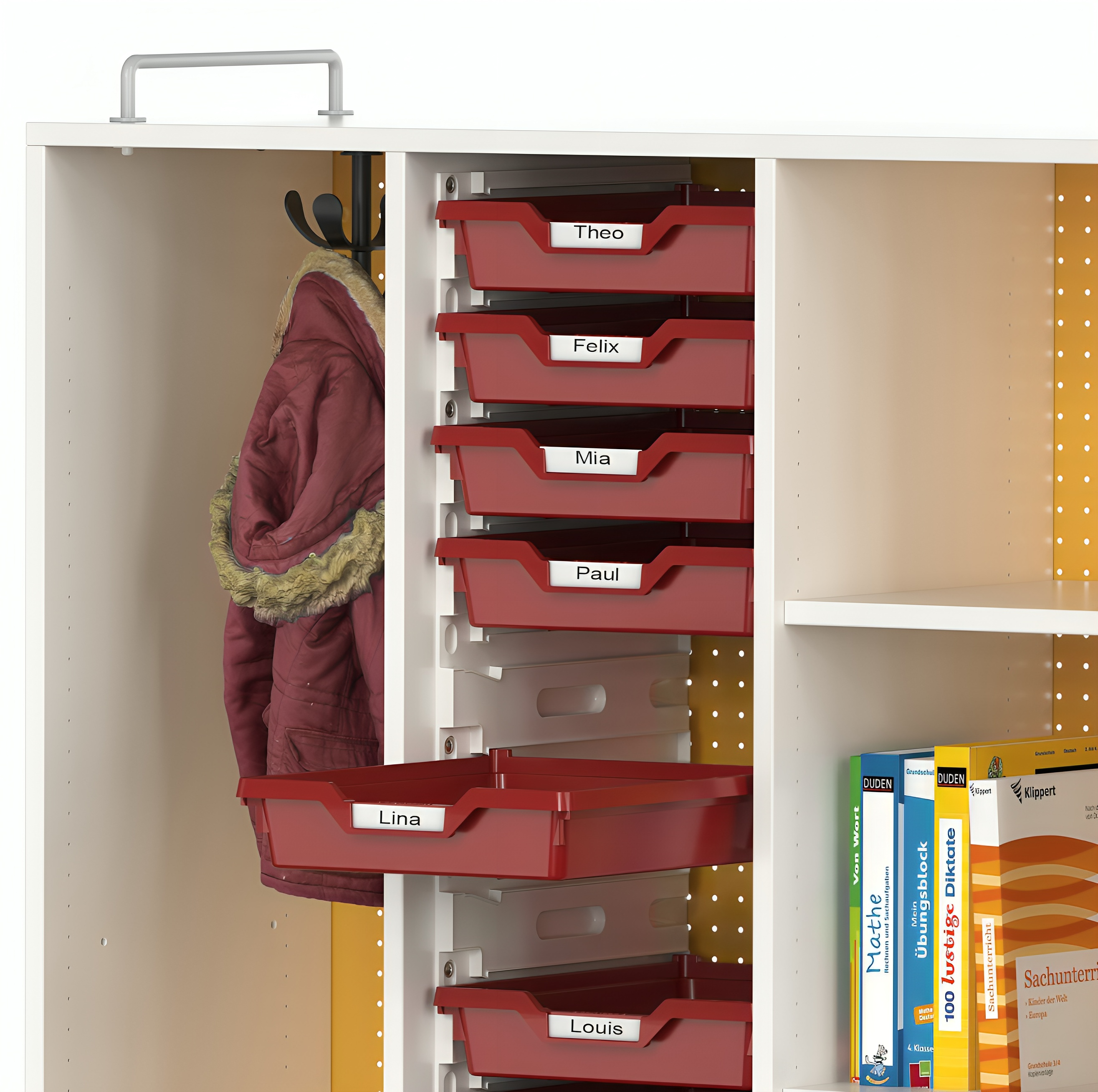 Armoire scolaire mobile polyvalente | éduPaysage