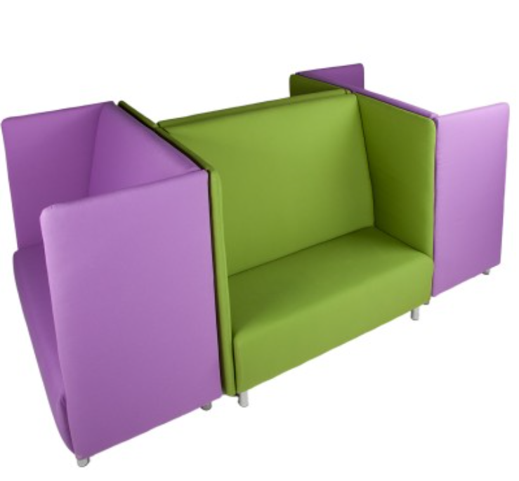 Sofa acoustique - Sofa scolaire pour les paysages d'apprentissage créatifs